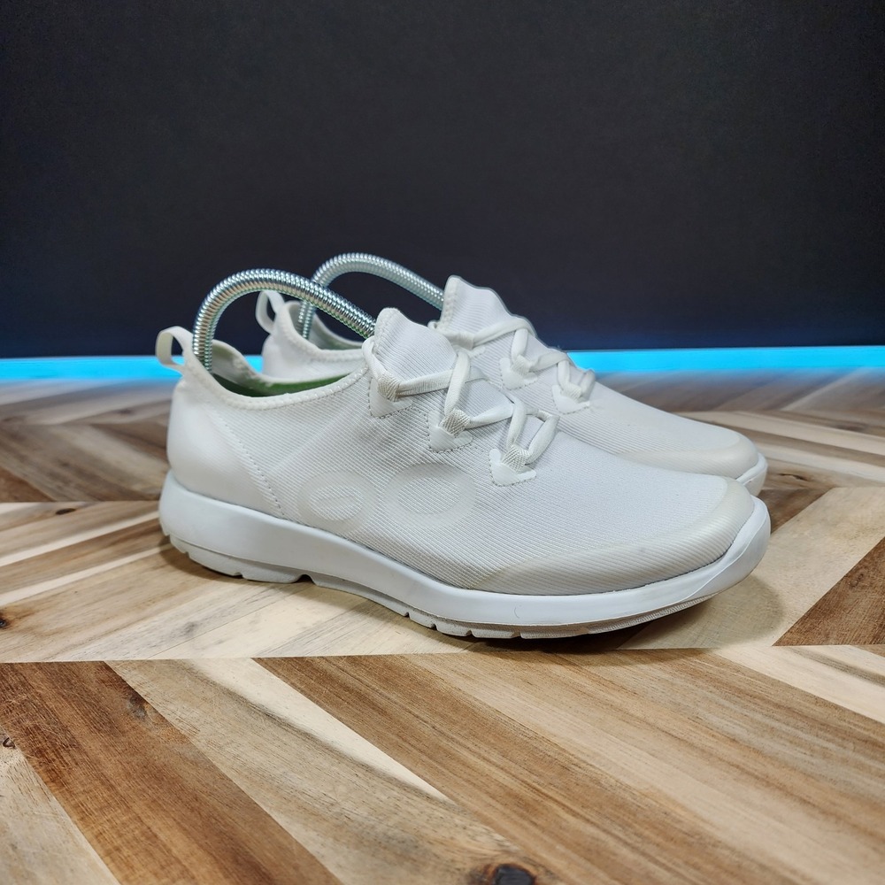 OOfos OOmg Sport LS Shoes Womens Size 10 White Low Recovery Comfort Athletic